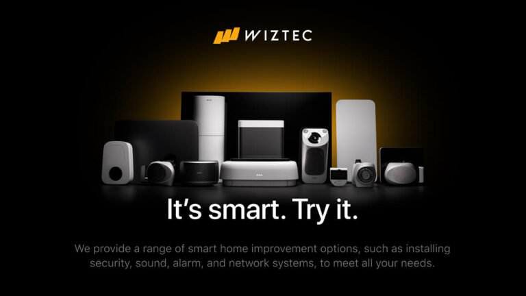 Wiztec home automation, security systems, home theatre installation, network solutions
